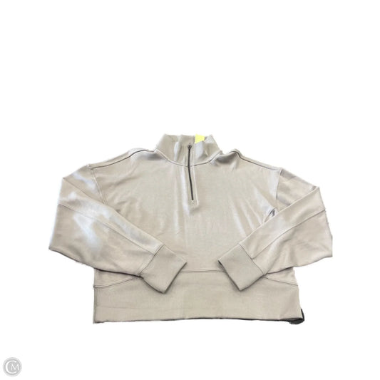 Sweatshirt Collar By Danskin In Brown, Size: Xl