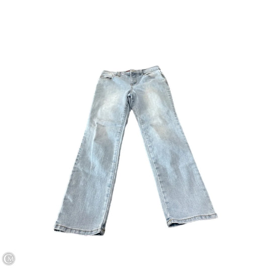 Jeans Straight By Gloria Vanderbilt In Blue Denim, Size: 4