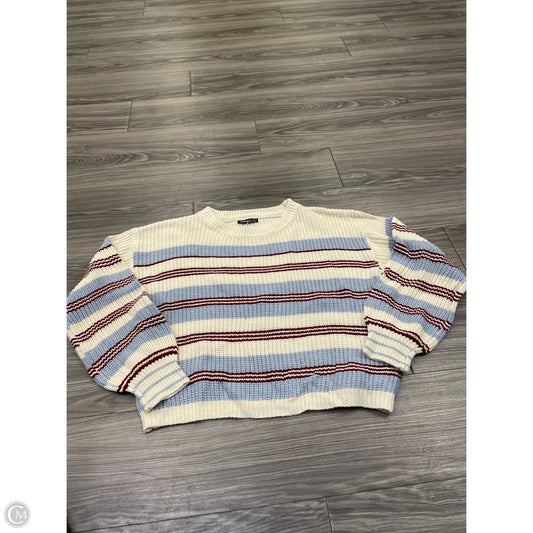 Sweater By Shein In Striped Pattern, Size: S
