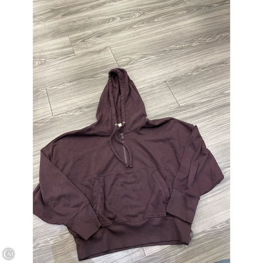 Sweatshirt Collar By Old Navy In Brown, Size: L