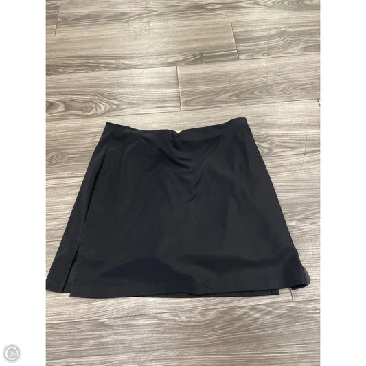 Skort By Fashion Bug In Black, Size: L