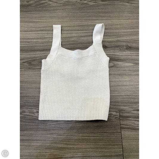 Tank Top By Abercrombie And Fitch In White, Size: S