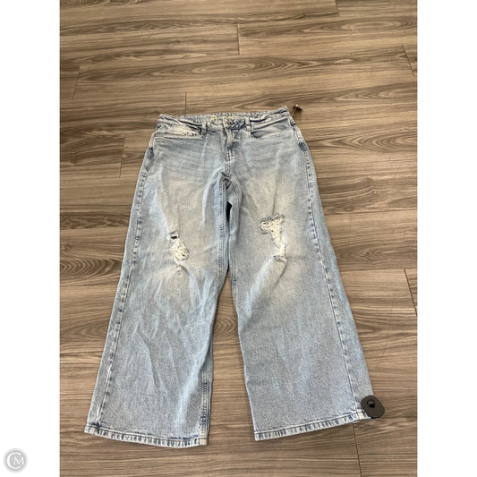 Jeans Wide Leg By No Boundaries In Blue, Size: 10