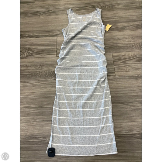 Dress Casual Midi By Sonoma In Striped Pattern, Size: S