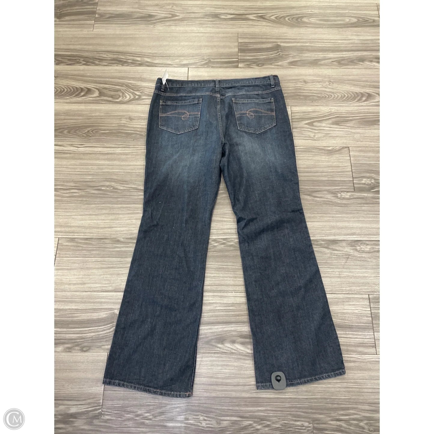 Jeans Boot Cut By Faded Glory In Blue, Size: 18