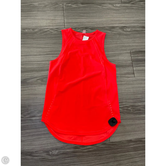 Athletic Tank Top By Lululemon In Pink, Size: S