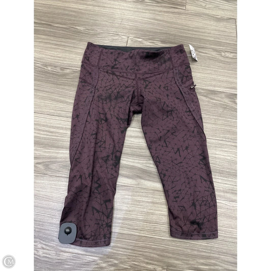 Athletic Capris By Lululemon In Purple, Size: S