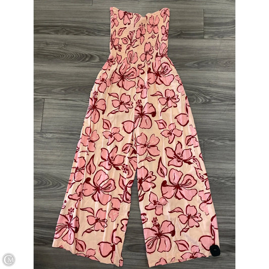 Jumpsuit By Patrons Of Peace In Pink, Size: L