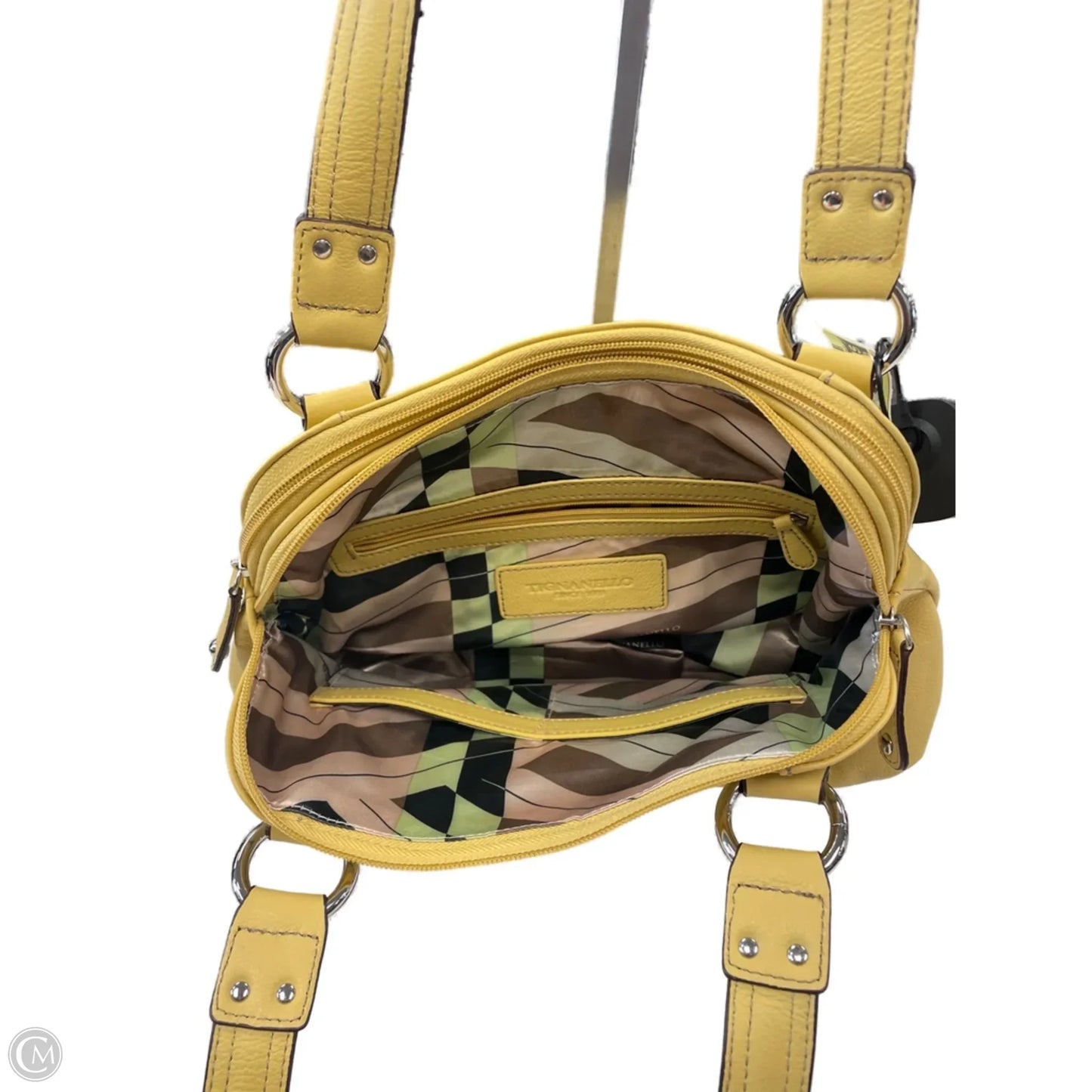 Handbag Leather By Tignanello  Purses, Size: Large