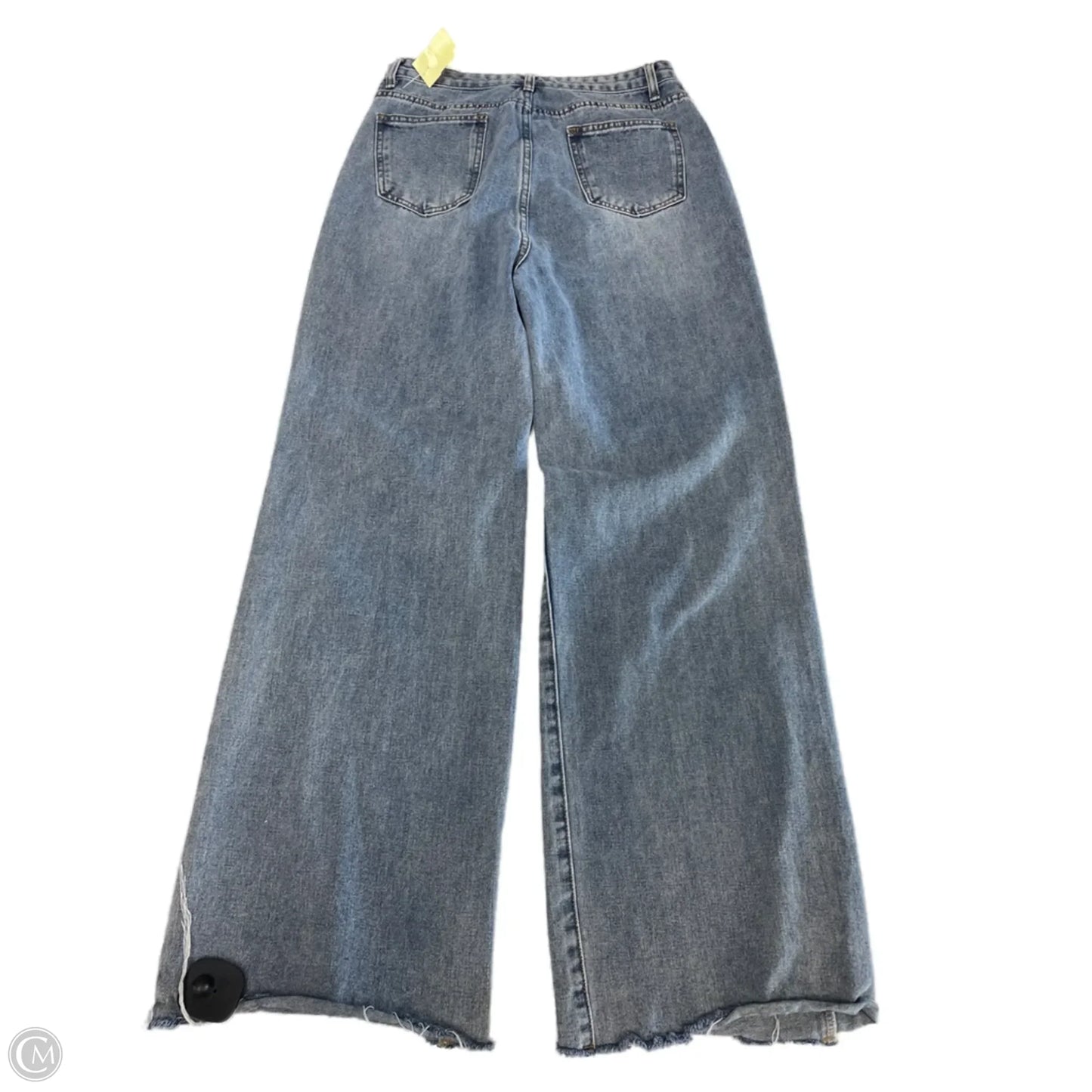 Jeans Wide Leg By Clothes Mentor In Blue Denim, Size: M