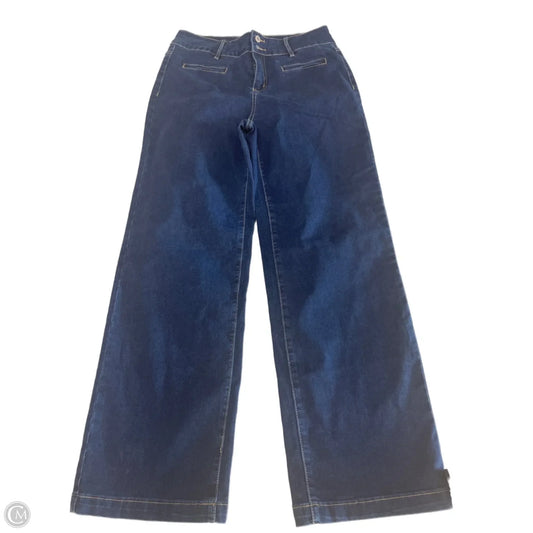 Jeans Straight By Clothes Mentor In Blue Denim, Size: 12