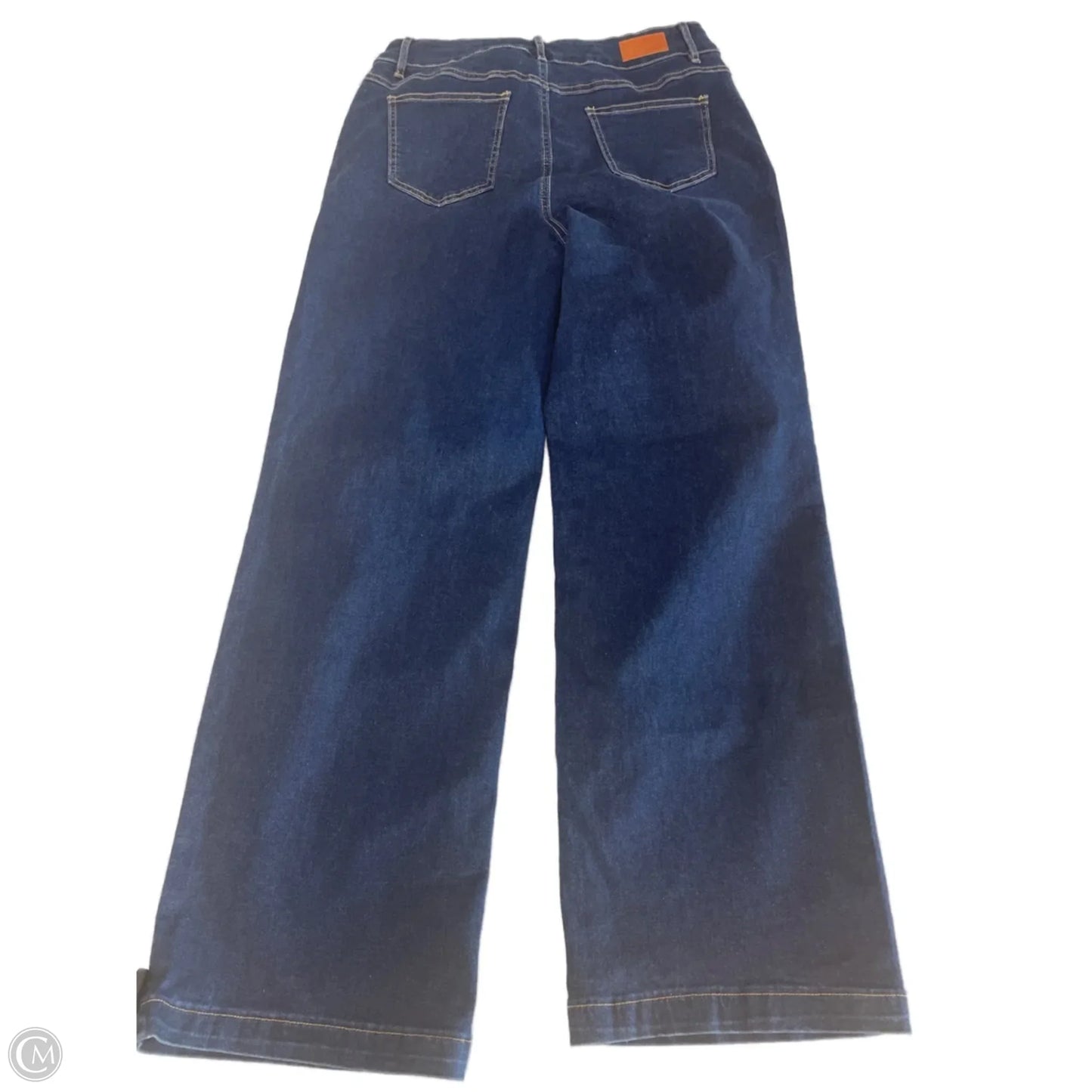 Jeans Straight By Clothes Mentor In Blue Denim, Size: 12