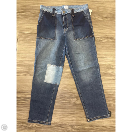 Jeans Straight By Time And Tru In Blue, Size: 12