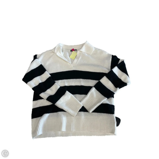 Sweater By Vince Camuto In Striped Pattern, Size: Xs