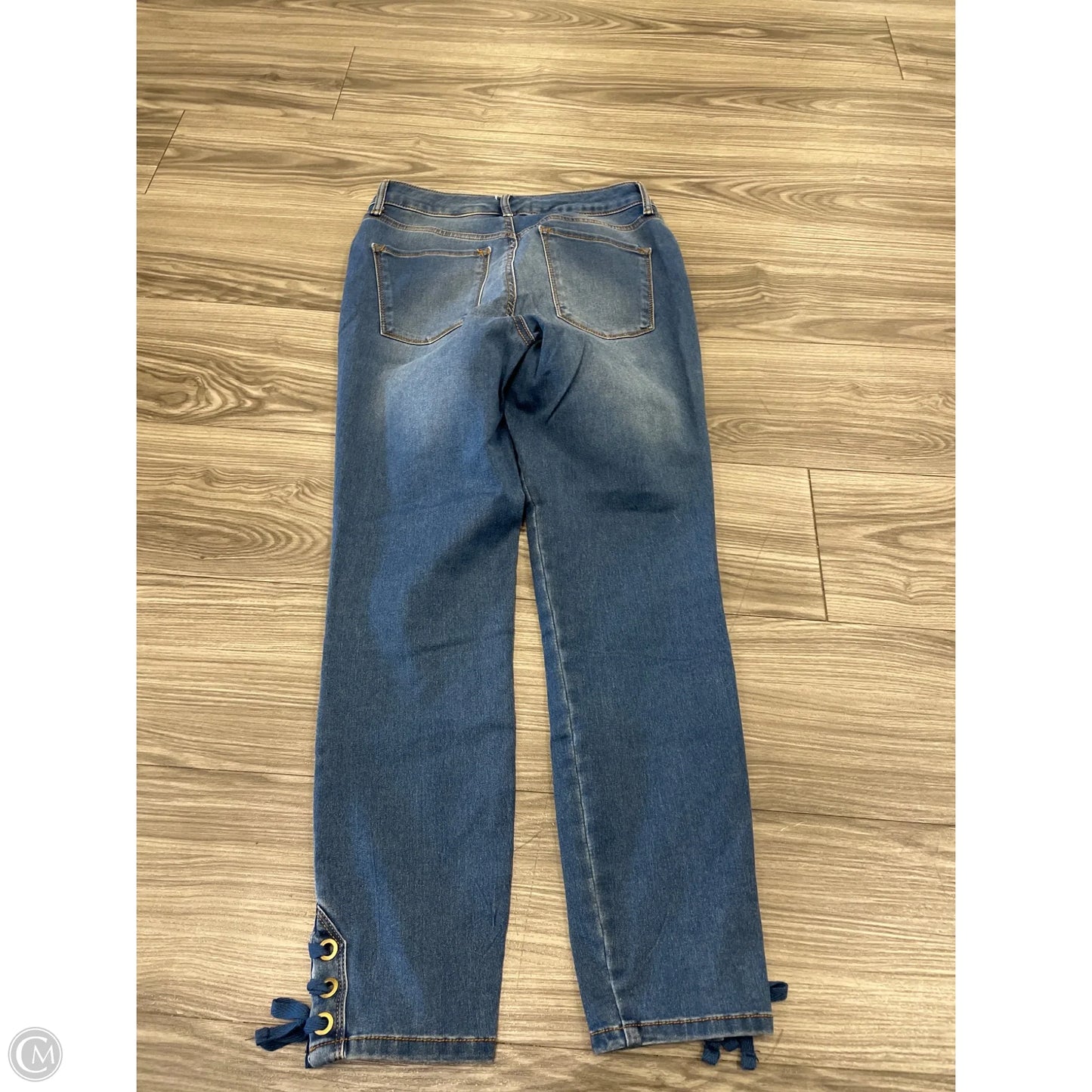 Jeans Skinny By Gloria Vanderbilt In Blue Denim, Size: 6