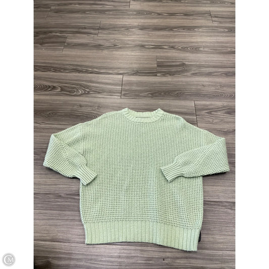 Sweater By American Eagle In Green, Size: Xs