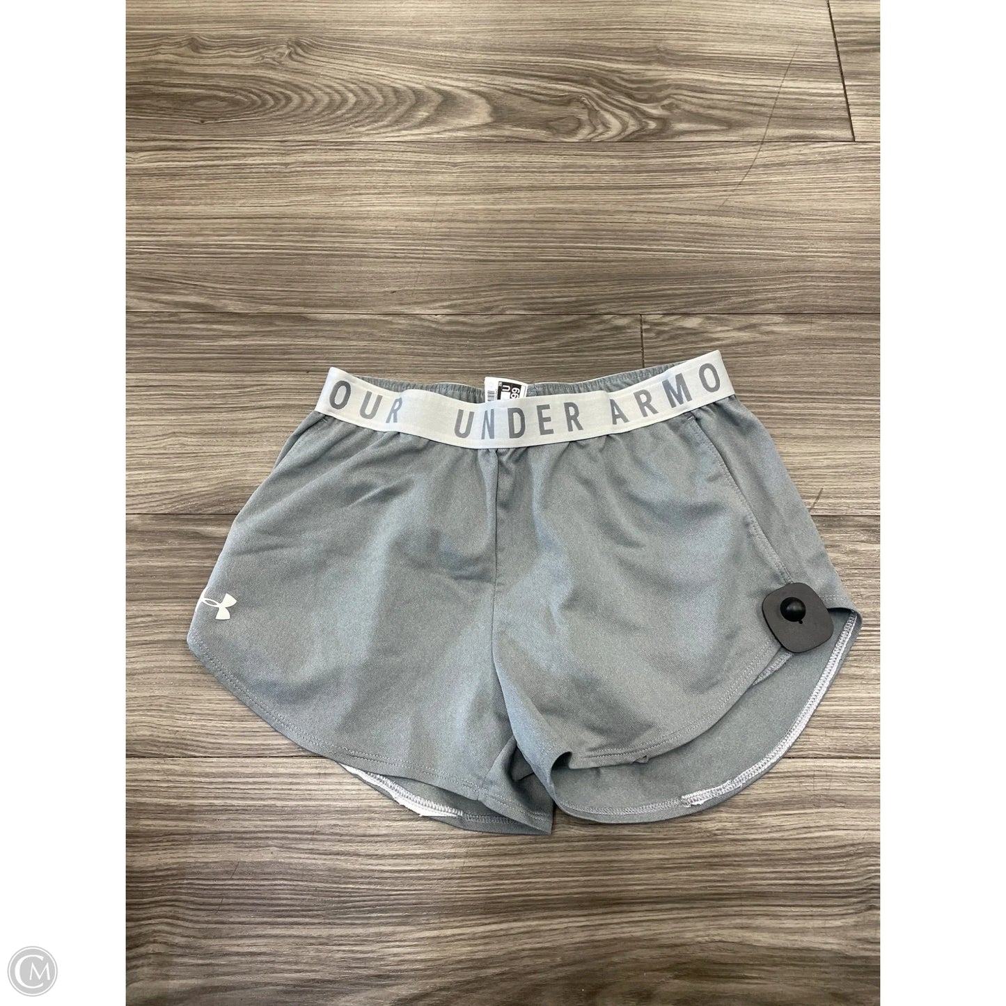 Athletic Shorts By Under Armour In Grey, Size: M