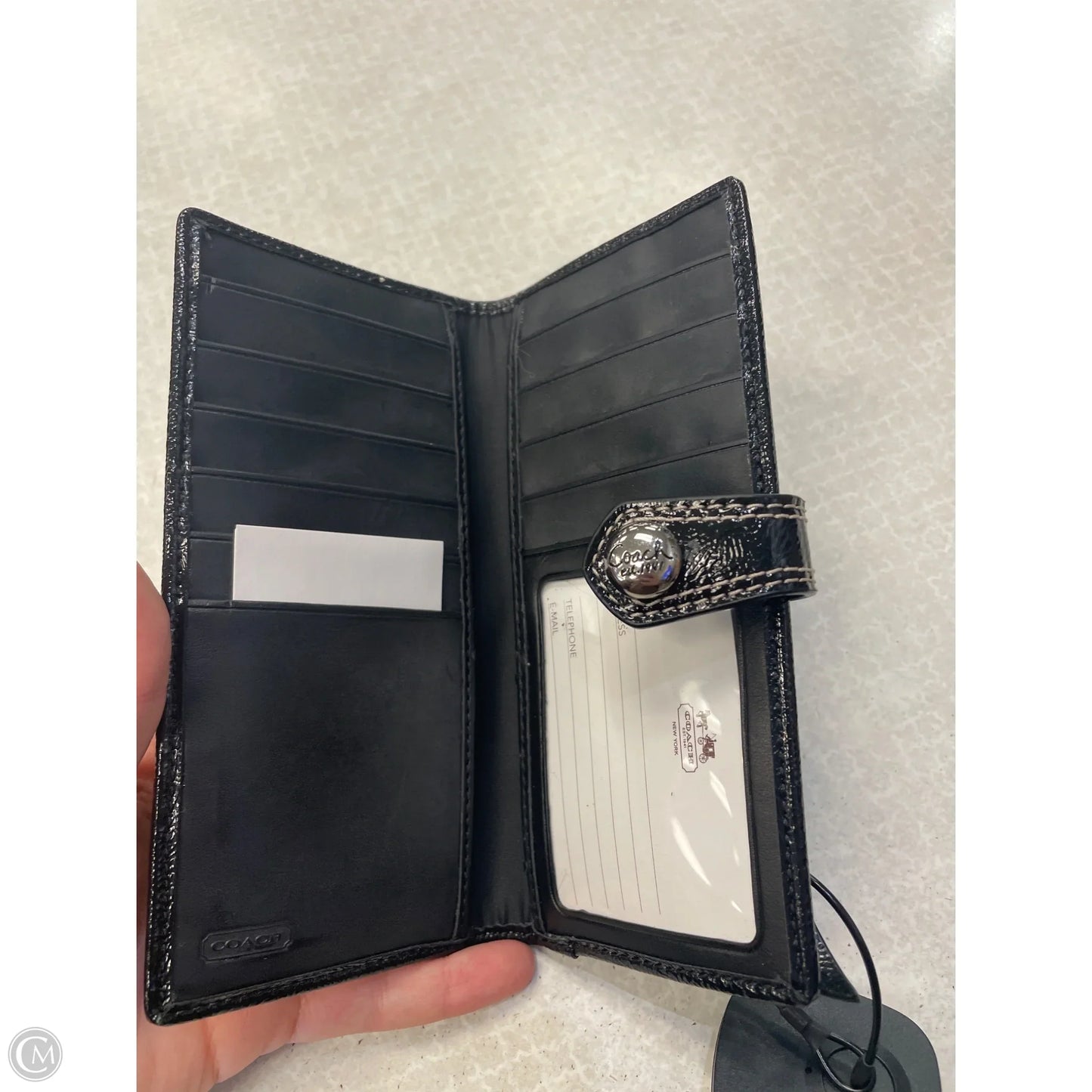 Wallet Designer By Coach, Size: Medium