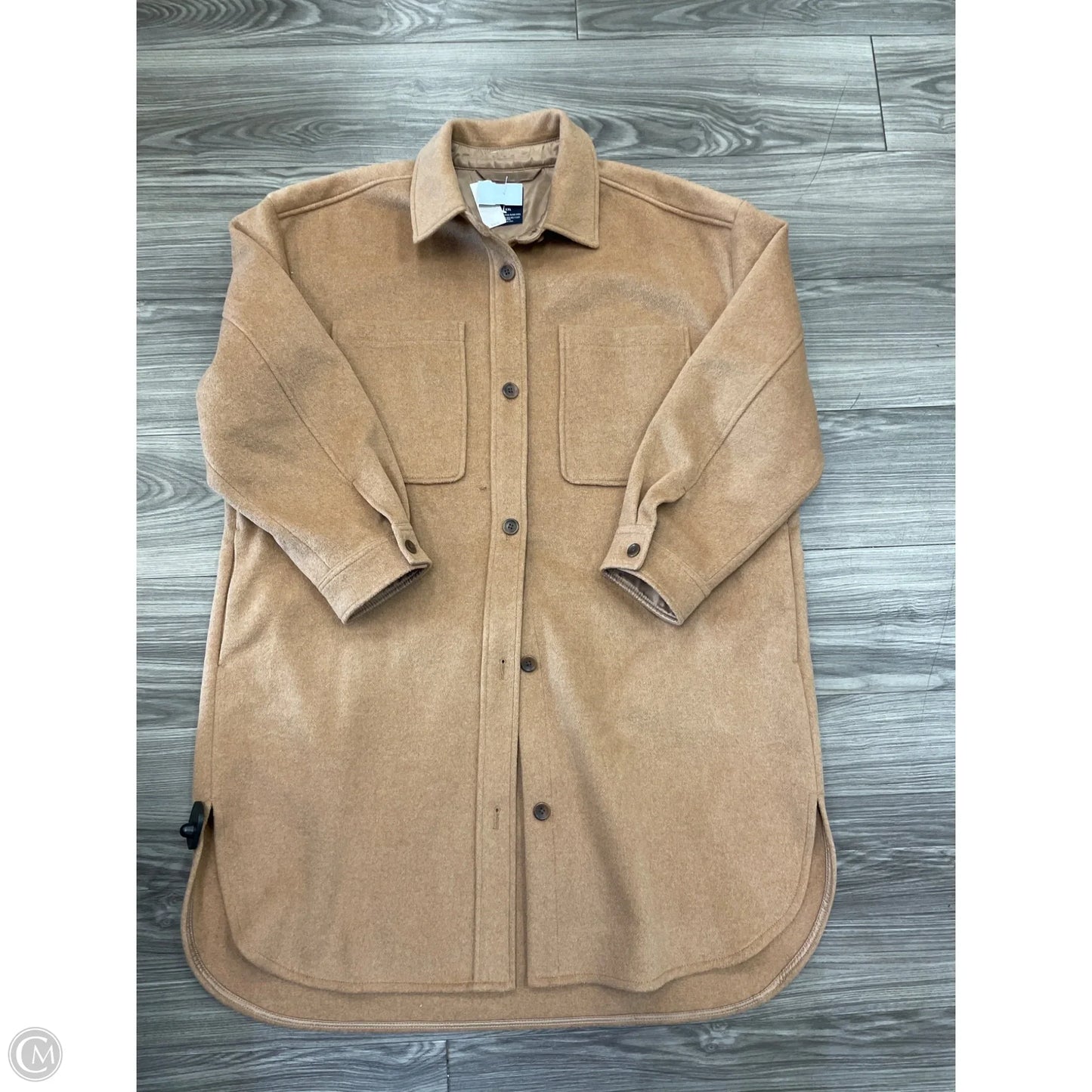 Coat Peacoat By Gap In Brown, Size: Xxl