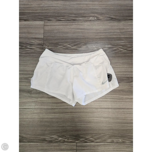 Athletic Shorts By Nike In White, Size: M