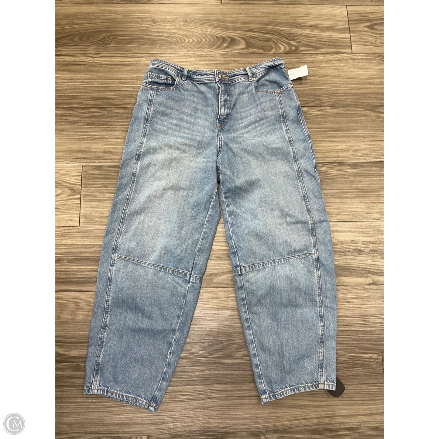 Jeans Wide Leg By Loft In Blue, Size: 10