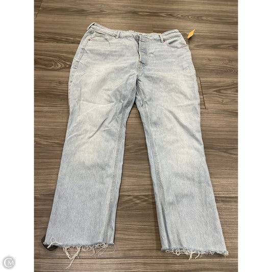 Jeans Boot Cut By Old Navy In Blue Denim, Size: 16