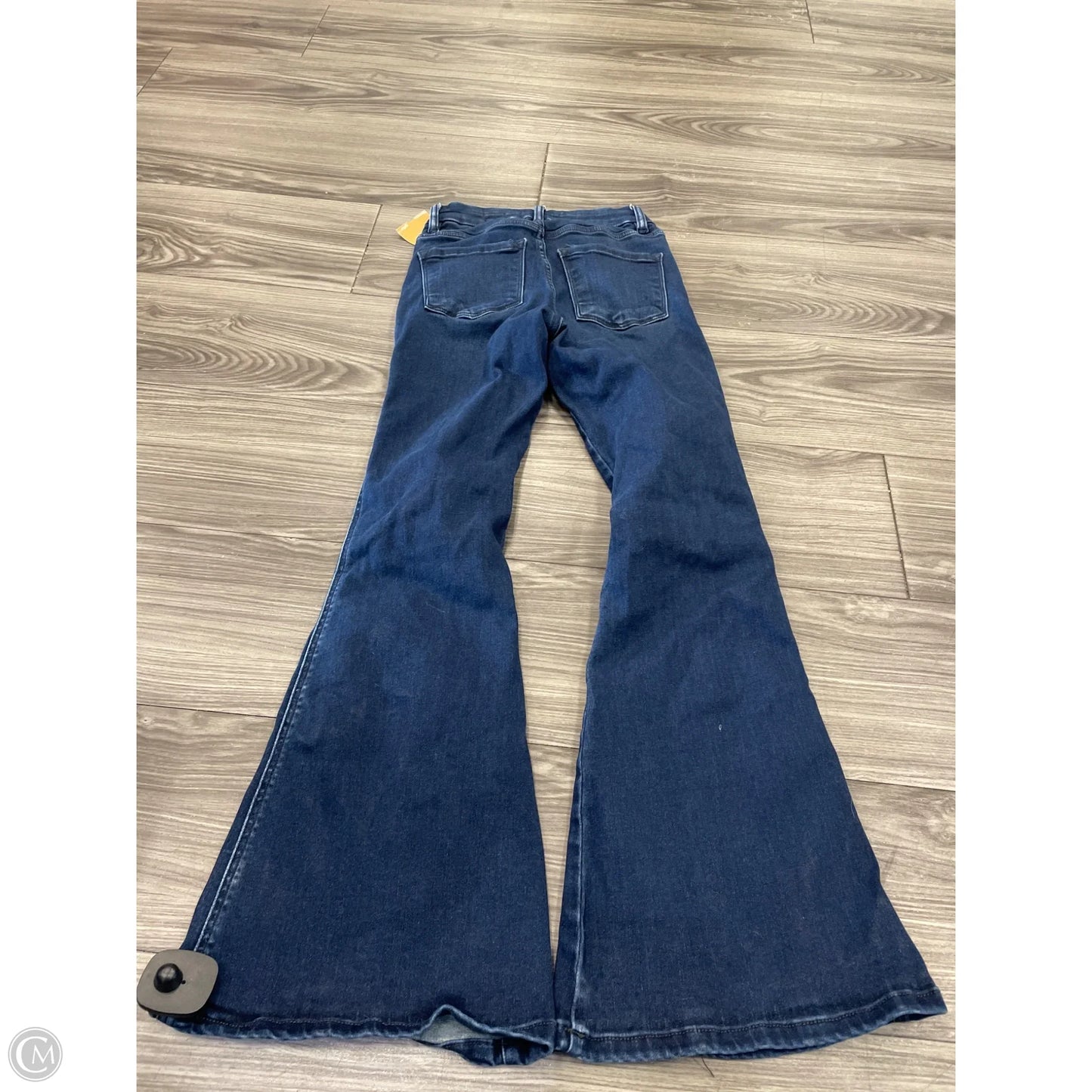 Jeans Flared By Kancan In Blue Denim, Size: 0