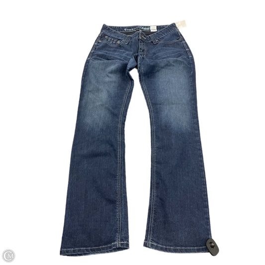 Jeans Straight By Clothes Mentor In Blue Denim, Size: 12