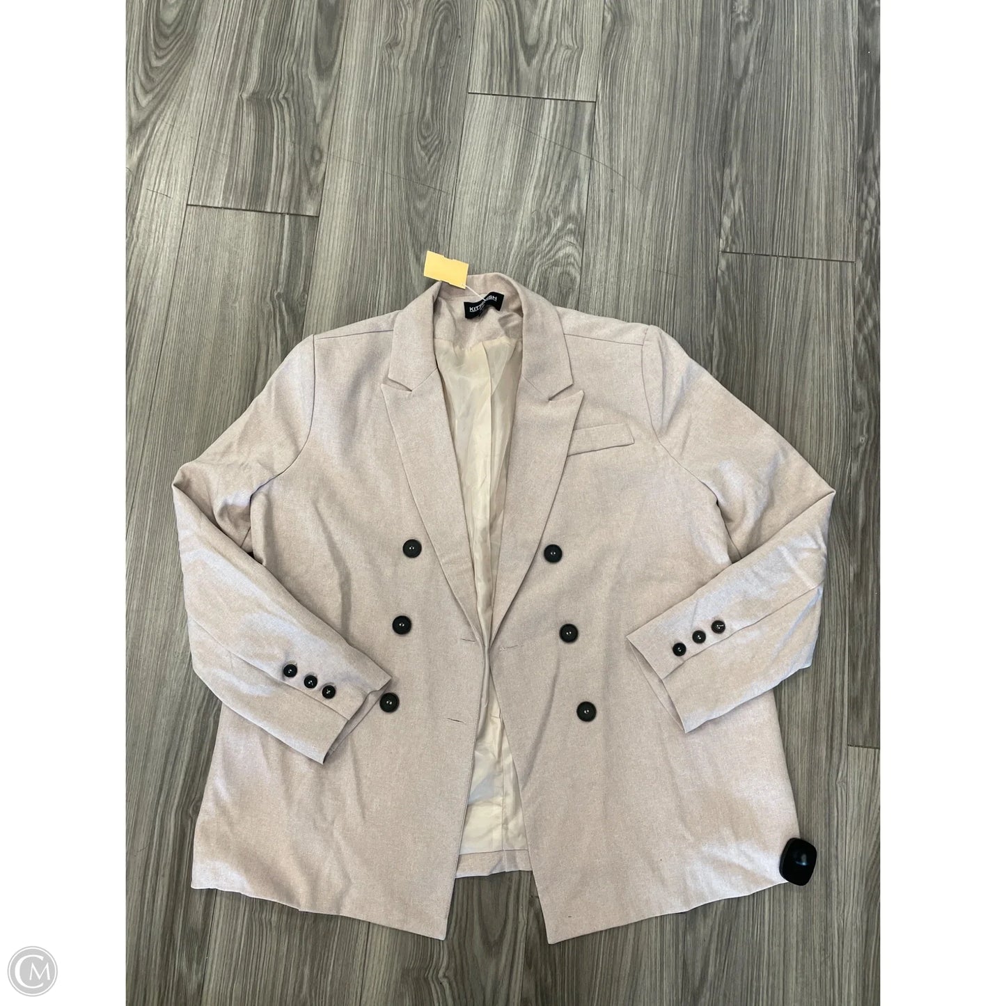 Blazer By Kittenish In Cream, Size: L