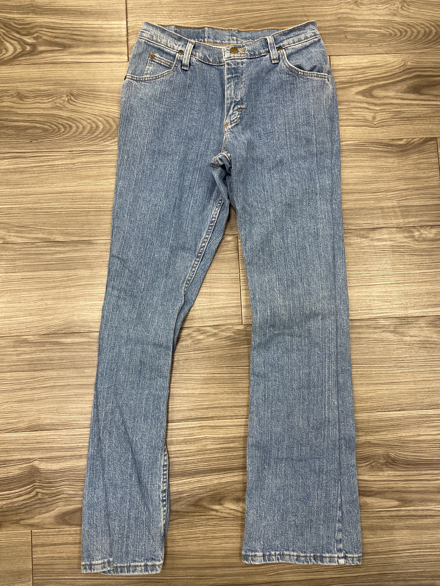 Jeans Boot Cut By Wrangler In Blue, Size: 4