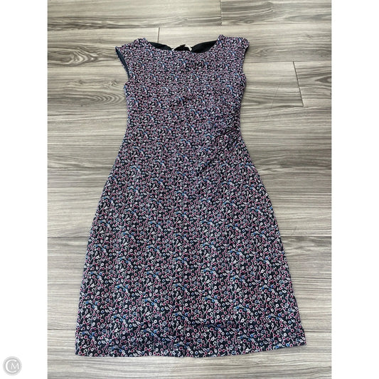 Dress Casual Short By Loft In Floral Print, Size: Xs