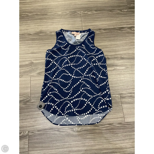 Tank Top By Philosophy In Blue, Size: S