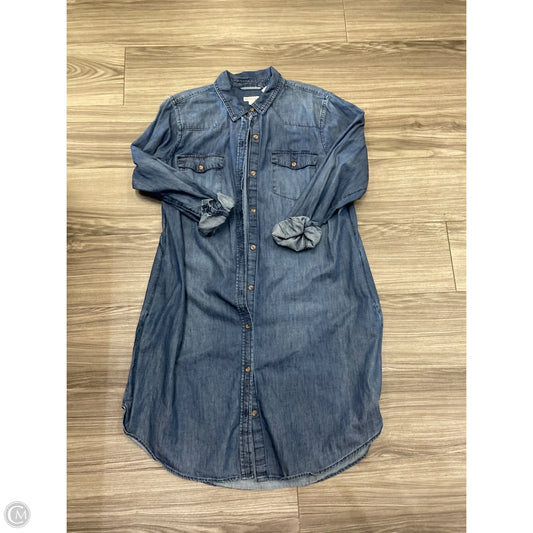 Dress Casual Short By Merona In Blue Denim, Size: Xl