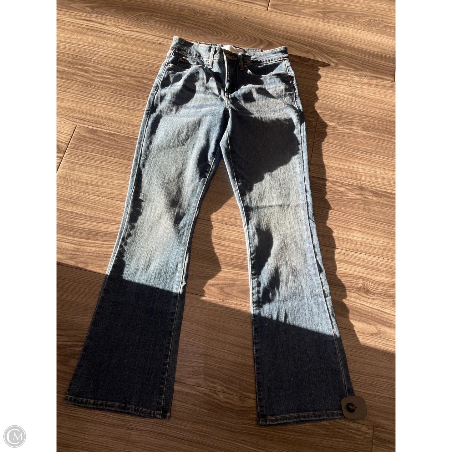 Jeans Boot Cut By Levis In Blue Denim, Size: 4