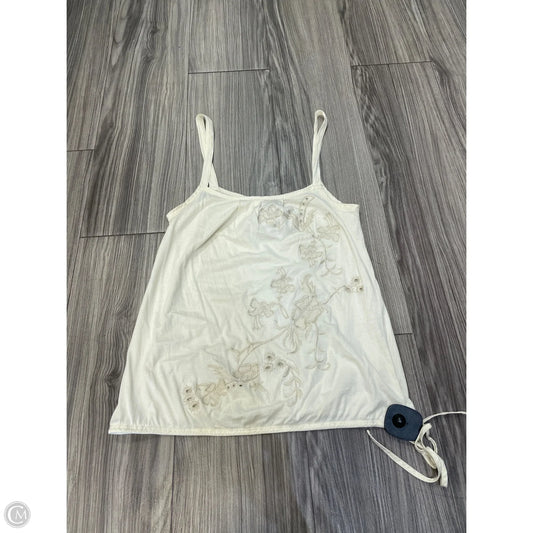 Tank Top By Lucky Brand In Cream, Size: M