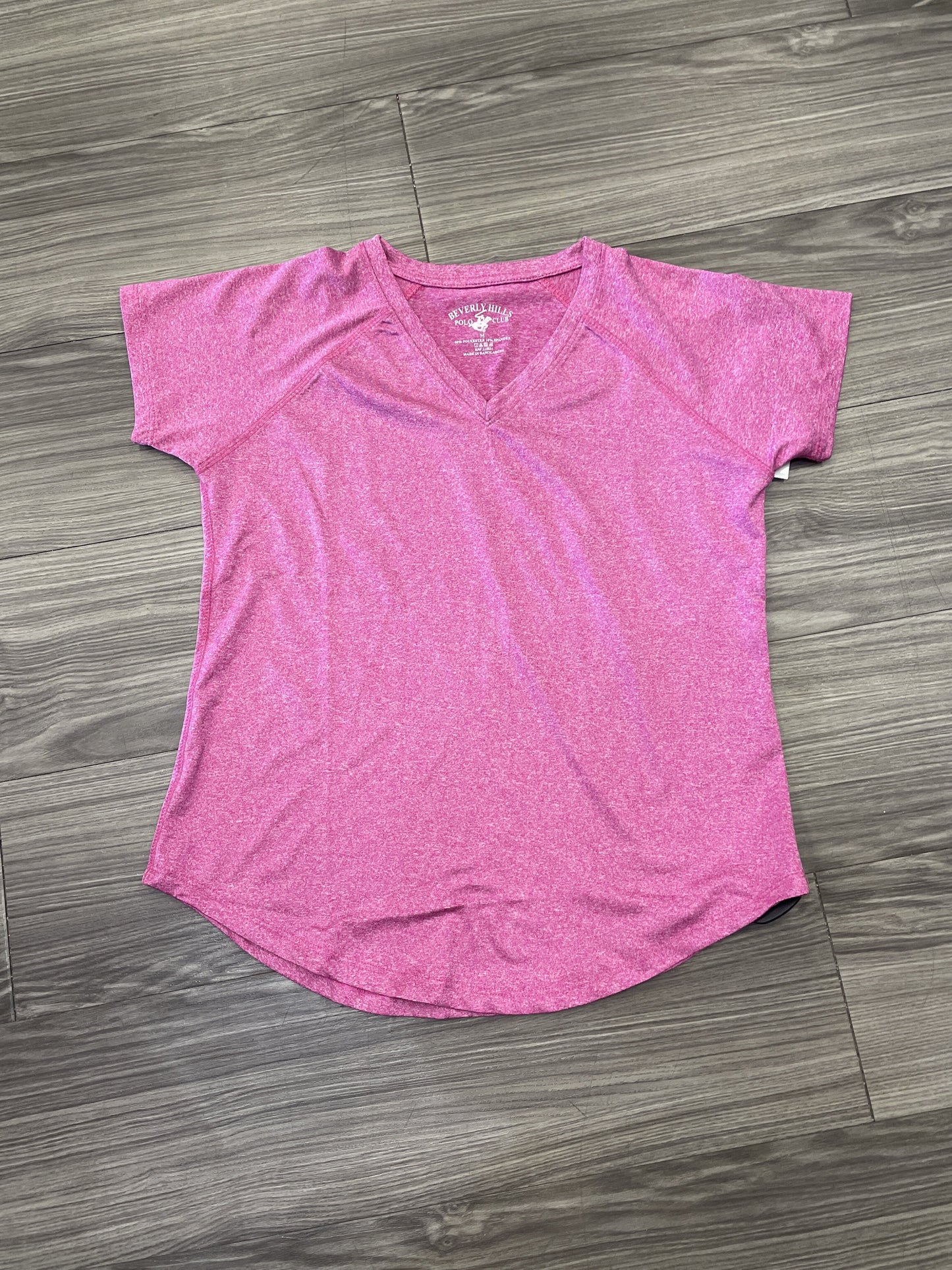 Top Short Sleeve By Beverly Hills Polo Club  Size: M