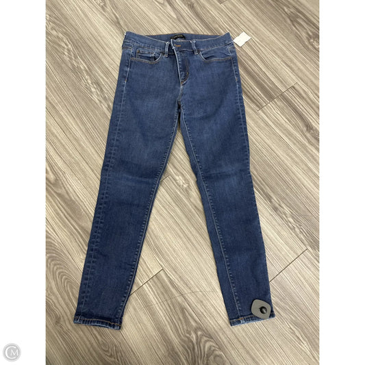 Jeans Skinny By Ann Taylor In Blue, Size: 8