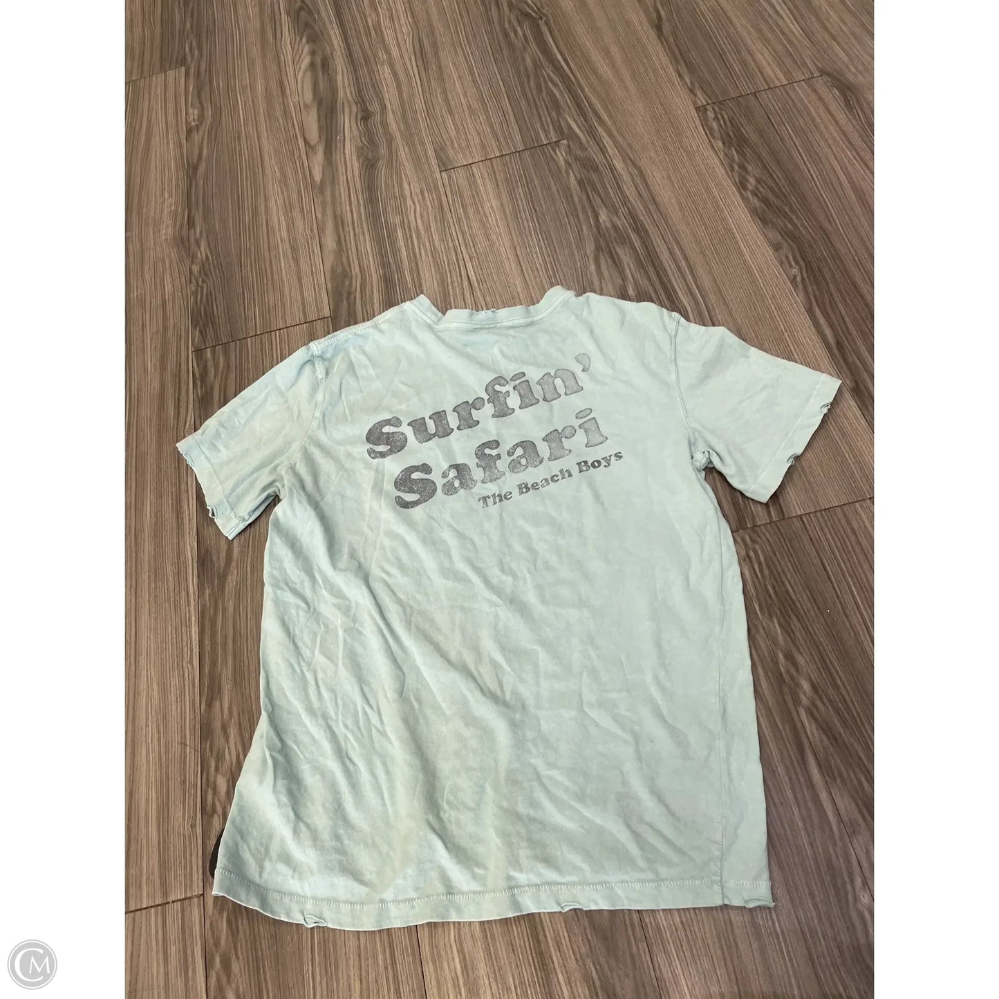 Top Short Sleeve By American Eagle In Blue, Size: S