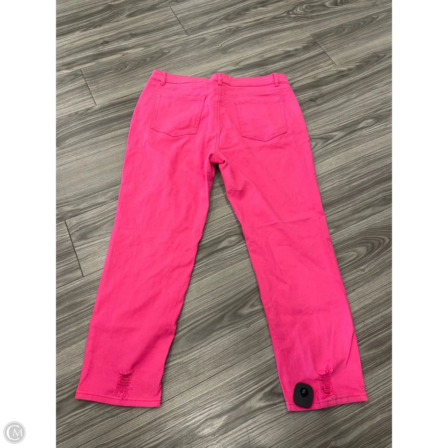 Jeans Boyfriend By Clothes Mentor In Pink, Size: 2x