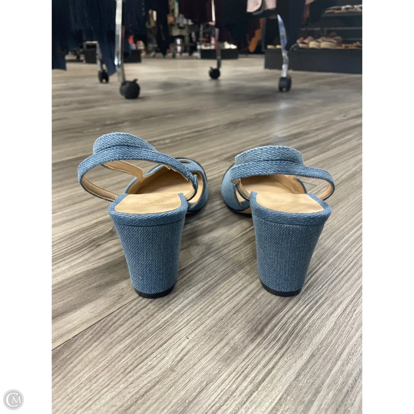 Shoes Heels Block By Gap In Blue, Size: 9