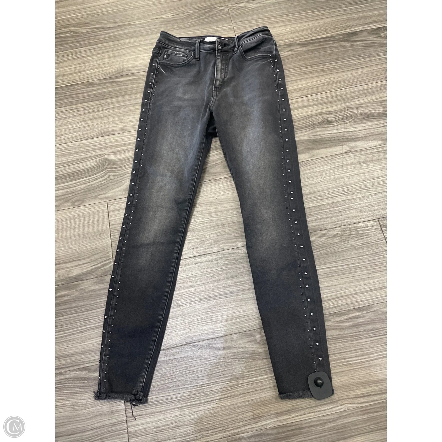 Jeans Skinny By Kancan In Black, Size: 6