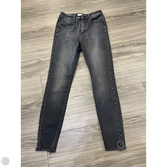 Jeans Skinny By Kancan In Black, Size: 6