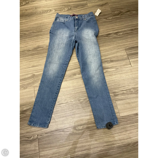 Jeans Straight By Gloria Vanderbilt In Blue, Size: 8