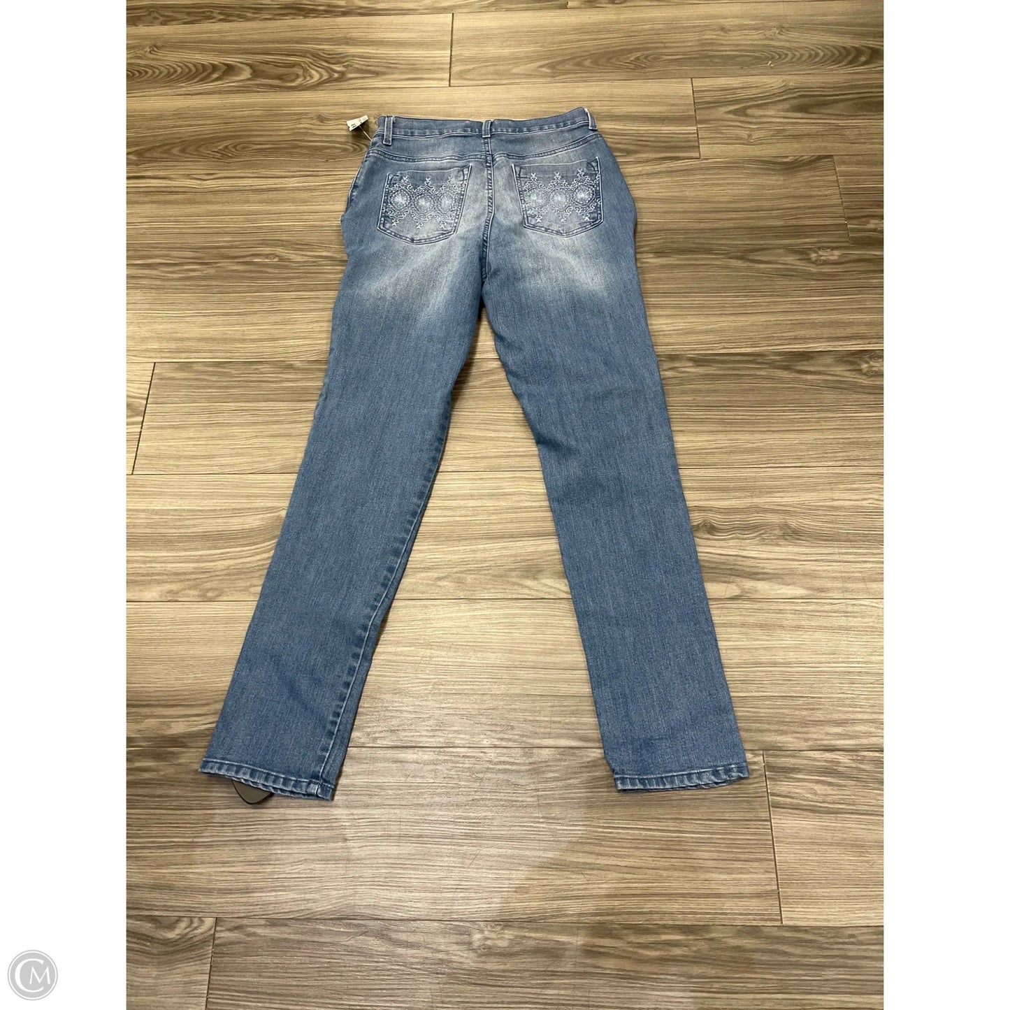Jeans Straight By Gloria Vanderbilt In Blue, Size: 8