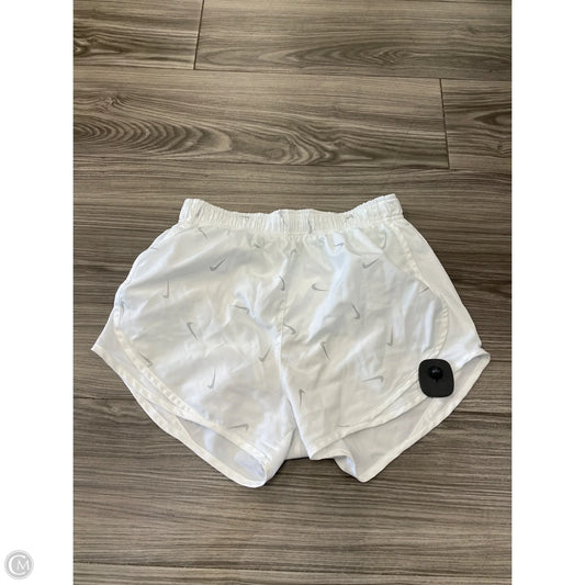 Athletic Shorts By Nike In White, Size: S