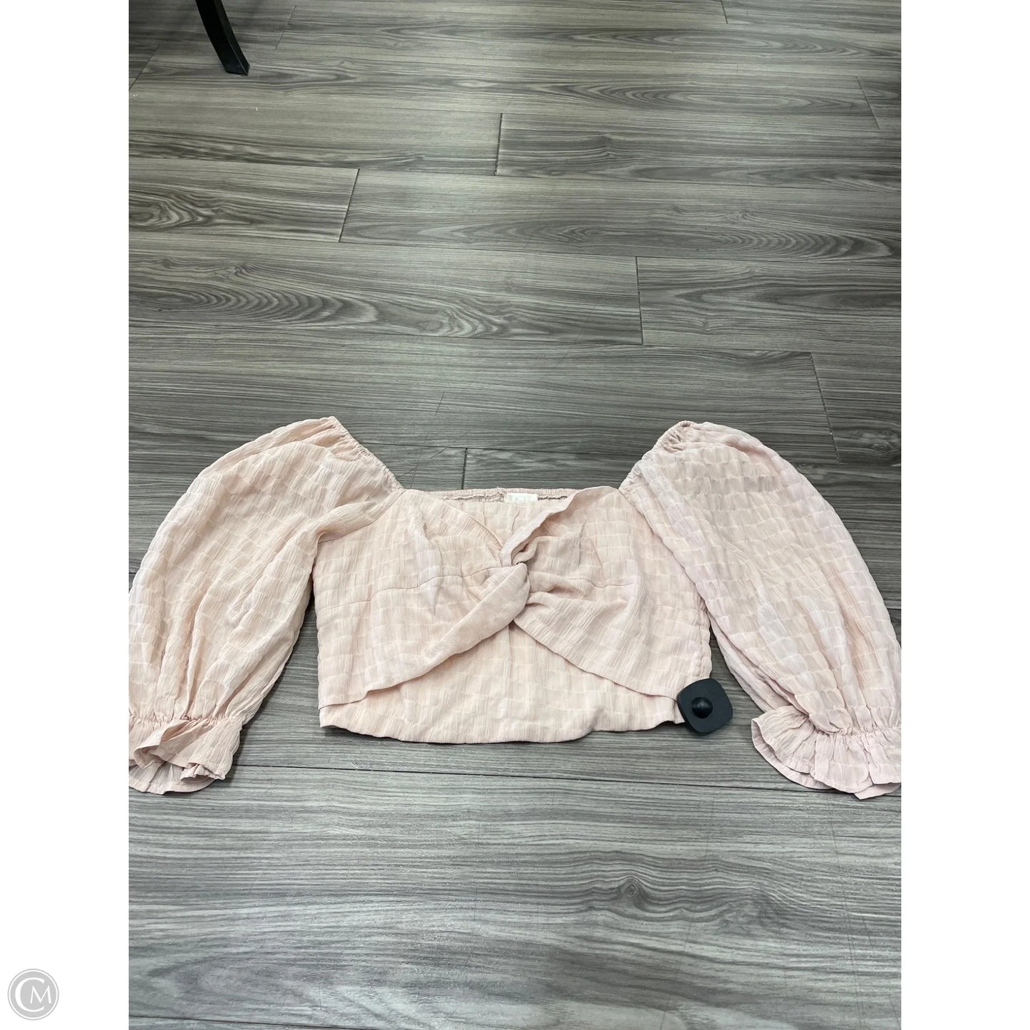 Top Long Sleeve By Altard State In Pink, Size: S