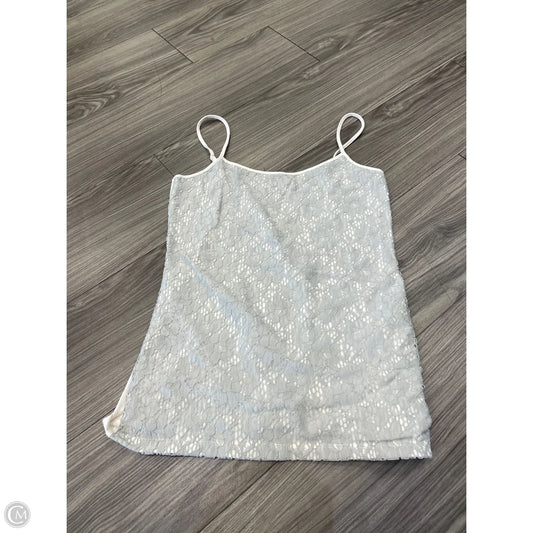 Tank Top By Loft In Grey & White, Size: S