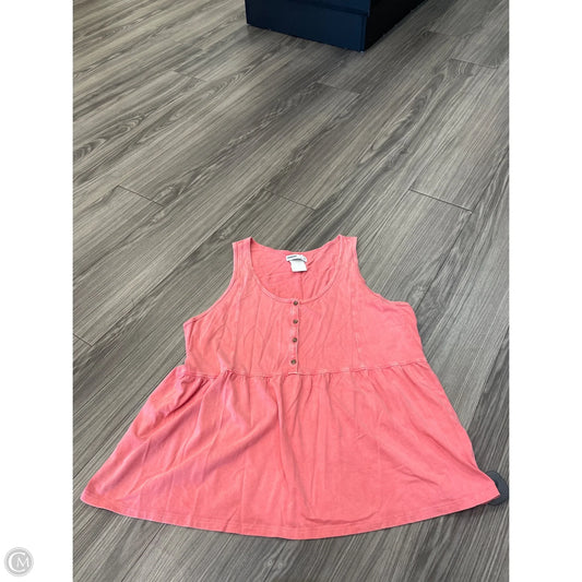 Tank Top By Sonoma In Pink, Size: Xl