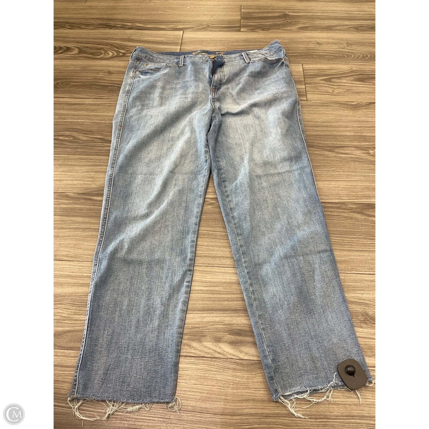 Jeans Boyfriend By Seven 7 In Blue, Size: 16
