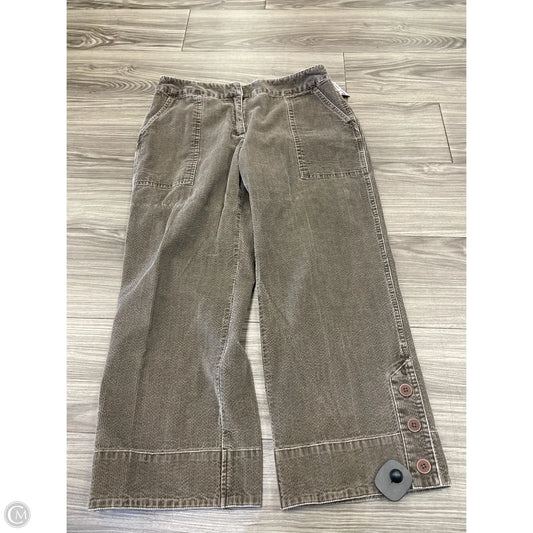 Pants Corduroy By J. Jill In Brown, Size: 10